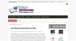 Desktop Screenshot of pknewspapers.com